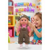 Lucia Girl Konuşan 35 Cm - Etkileşimli Kolları Bacakları Ve Kafası Et Kutulu Oyuncak Bebek