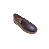 LUCIANO BELLİNİ KAHVERENGİ LOAFER DERİ ERKEK AYAKKABI