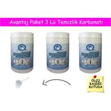 Lucida Clean Çok Amaçlı Temizlik Karbonatı 3 Lü Avantaj Paketi 3kg. - 3 kg.