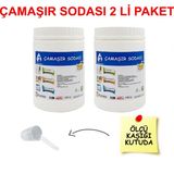Lucida Clean Organik Çamaşır Sodası 2'li Avantaj Paketi 2 kg - 2 lt
