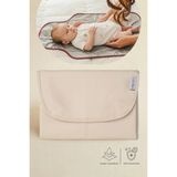 Lucina Nomi Bebek Alt Değiştirme Pedi Su Geçirmeyen Alt Açma Örtüsü Minderi 50 x 70 cm - Bej