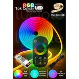 Luciole 20 Metre Rgb Neon LED Set – Megaflex - Asma Tavan & Gizli Işık Bandı – Tak Çalıştır – Kumandalı