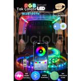 luciole LumiDrive 3m RGB Smart LED Şerit – Bluetooth Kontrollü 5050 Çipli, 12V Araç Işık Sistemi