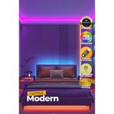 Luciole Rgb Abajur Tak Çalıştır Renkli Animasyonlu Tv Arkası Yatak Odası Bilgisayar 3metre LCABJ53