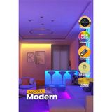 Luciole Rgb Abajur Tak Çalıştır Renkli Animasyonlu Tv Arkası Yatak Odası Bilgisayar 3metre LCABJ58