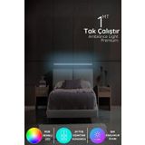 luciole Rgb Led Abajur Aplik Gece Lambası Lambader Renkli Uzaktan Kumandalı Işık - Ledtube4