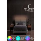 luciole Rgb Led Abajur Aplik Gece Lambası Lambader Renkli Uzaktan Kumandalı Işık - Ledtube6