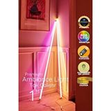 Luciole Rgb Led Strip Tube Light Abajur Uzaktan Kumandalı Işık Lamba Ampül Aydınlatma Renkli Atube2 Beyaz