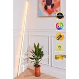 Luciole Rgb Led Strip Tube Light Abajur Uzaktan Kumandalı Işık Lamba Ampül Aydınlatma Renkli Atube3 Beyaz