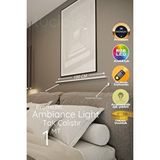 Luciole Rgb Led Strip Tube Light Lambader Uzaktan Kumandalı Işık Lamba Ampül Aydınlatma Renkli Animasyonlu1 Beyaz