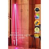 Luciole Rgb Led Strip Tube Light Lambader Uzaktan Kumandalı Işık Lamba Ampül Aydınlatma Renkli Animasyonlu5 Beyaz