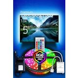 luciole Tv Arkası Çocuk Yatak Odası Mutfak Salon Rgb Led Uzaktan Kumandalı Tak Çalıştır 5 Metre 2024Argb5