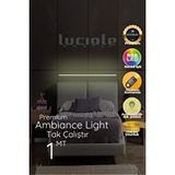 luciole Uzaktan Kumandalı Led Lamba - Yatak Üstü, Tv Yanı ,oturma Odası - Rgb Çok Renkli Ledap21