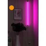 luciole Uzaktan Kumandalı Led Lambader 2 Adet Yatak Üstü, Tv Yanı Oturma Odası - Rgb Çok Renkli Lucd4