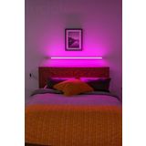 luciole Uzaktan Kumandalı Led Lambader Yatak Ve Tv - Animasyon Renk Rgb Çok Renkli Duturuncu