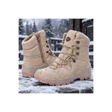 lucistep Su Geçirmez Askeri Bot – Waterproof Fermuarlı ve Bağcıklı Outdoor Bot