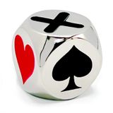 Luck Lab Premium Trump Marker/Gösterge - Euchre, Pinochle, Bridge ve More ile kullanım için - Siyah Kadife Saklama Çantasıyla Birlikte Gelir.