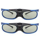 Luckdano 144 Hz Dlp Link 3D Aktif Shutter Gözlük, Tüm Dlp Link Projektörler İçin Şarj Edilebilir 3D Gözlük - Hafif Ve Rahat, Yüksek Çözünürlüklü Görüntüleme Deneyimi