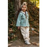 Luckka Heritage Puffy Astarlı Peluş Bebek Çocuk Ceket - Kopüşonlu Peluş Mont - ZTPUFCEKET 1-2 yaş YEŞİL