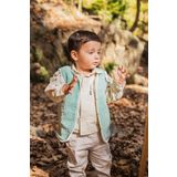 Luckka Heritage Puffy Astarlı Peluş Bebek Çocuk Yelek - Wellsoft Yelek - ZTPUFYELEK 1-2 yaş YEŞİL
