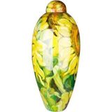 Lucky Art Ayçiçek Desen 76 cm Kapaklı Küp