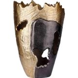 Lucky Art Bakır/Bronz 33.5x27x16 cm Modern Büyük Vazo