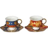 Lucky Art Clarissa Bone 4'lü Çay Fincanı Seti