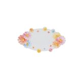 Lucky Art Florista Melamin Oval Servis Tepsisi 54cm