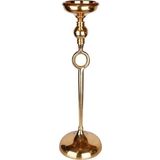 Lucky Art Gold Halka Büyük Mumluk 47cm