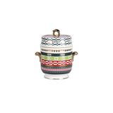 Lucky Art Lancelot New Bone China Porselen Kulplu 16 cm Kavanoz