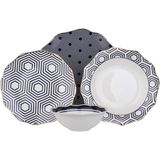 Lucky Art LYMI002 Adalie 24 Parça Yemek Takımı
