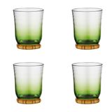 Lucky Art Palma Akrilik 4’lü Su Bardağı Seti 410 Ml