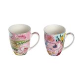 Lucky Art Peony Bone 2'li Kupa Seti 350 cc