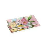 Lucky Art Peony Bone 2Li Servis Tabağı 27Cm Lyba 041