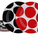 Lucky Art Point 10,5 Yemek Tabağı 6 lı Set 27 cm LYEG 124