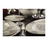 Lucky Art Royal Canterbury Lawrance Metallic 72 Parça Yemek Takımı
