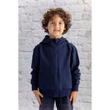 Lucky Baby Kids Unisex Çocuk Basic Kapüşonlu Ceket-Lacivert - 1 - 2 Yaş