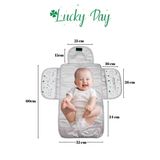 Lucky Day Bebek Alt Açma Matı Alt Değiştirme Minderi Bakım Pedi Örtüsü