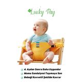Lucky Day Bebek Mama Sandalyesi Pratik Emniyet Kemeri