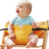 Lucky Day Kumaş Mama Sandalyesi Emniyet Kemeri SARI
