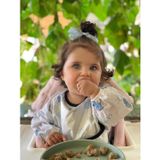 Lucky Day Mama Önlüğü Bebek Önlüğü Oyun Önlüğü Faaliyet önlüğü Mavi Fil Desenli 1 - 4 Yaş