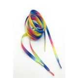 LUCKY Gökkuşağı Renkli Spor Ayakkabı Bağcığı 120 cm 1 Çift