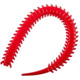 Lucky John Salty Sensation Sandworm Silikon Yem / Boy: 10CM Kırmızı