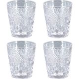 LuckyArt Aleria Lucky Art 4lu Cam Mesrubat Bardagı Seti - Şeffaf - 300 ml