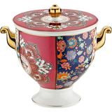 LuckyArt Etro Bone Kulplu Kavanoz 17 cm - Çok Renkli - 1 Adet - 1900 ml