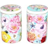 LuckyArt Peony Bone 2'li Kavanoz Seti 750 ml