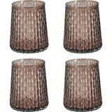 LuckyArt Rosea Lucky Art 4lu Cam Su Bardagı Seti Mocha - 4 Adet - 360 ml