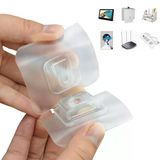 Luckybrosis 20 Sets Sihirli Kanca çIft Taraflı çOk AmaçLı Kancalar Kendinden YapışKanlı şEffaf Su GeçIrmez Ve Yağ GeçIrmez. Mutfak Banyo Oturma Odası IçIn Delme Yok çıKarıLabilir Max 10kg