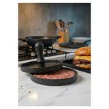 LUCKYHOMES Hamburger Press Köfte Kalıbı Yapışmaz Granit Burger Presi 110mm Hamburger Pişirme Köfte Kalıp
