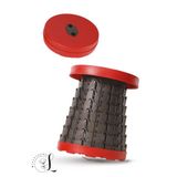 LUCKYHOMES Teleskopik Katlanabilir Taşınabilir Akordiyon Tabure Piknik Banyo Kamp Taburesi MAX 110 KG TAŞIR